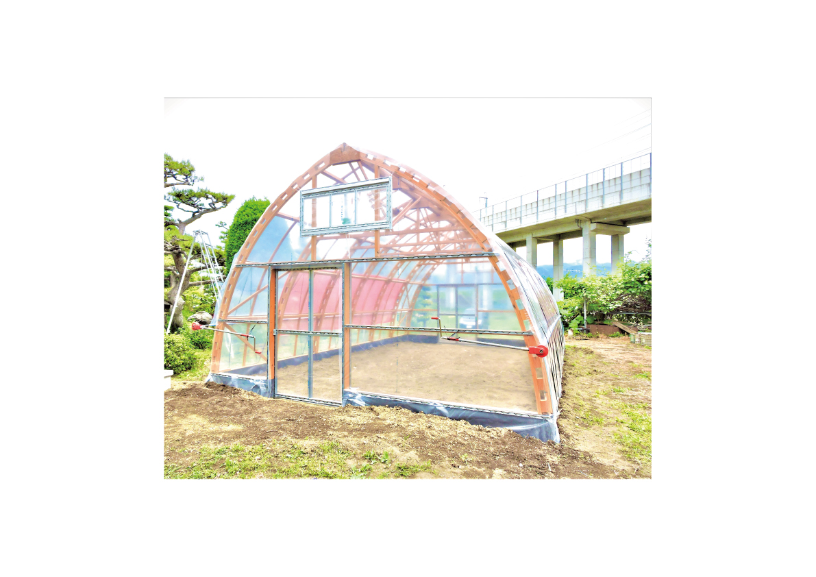 木製ビニールハウス【長野市】　
