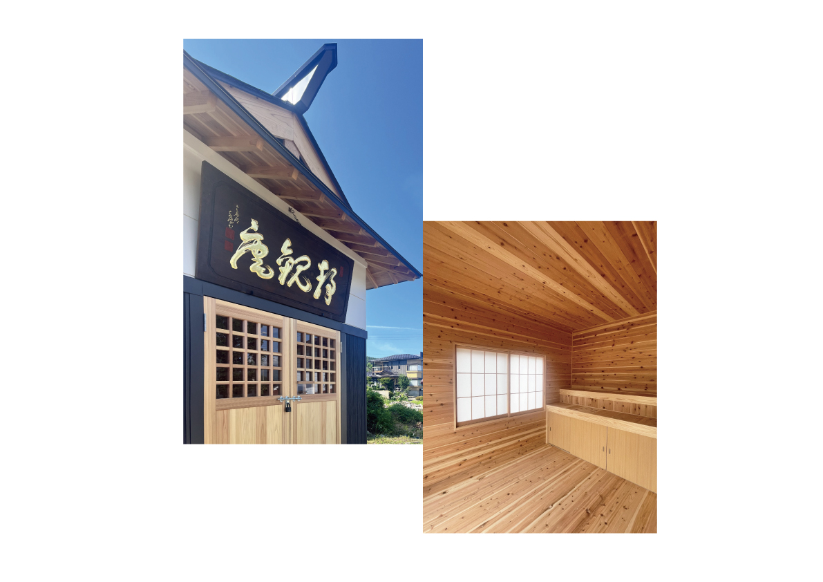 和の趣を感じられる観音堂