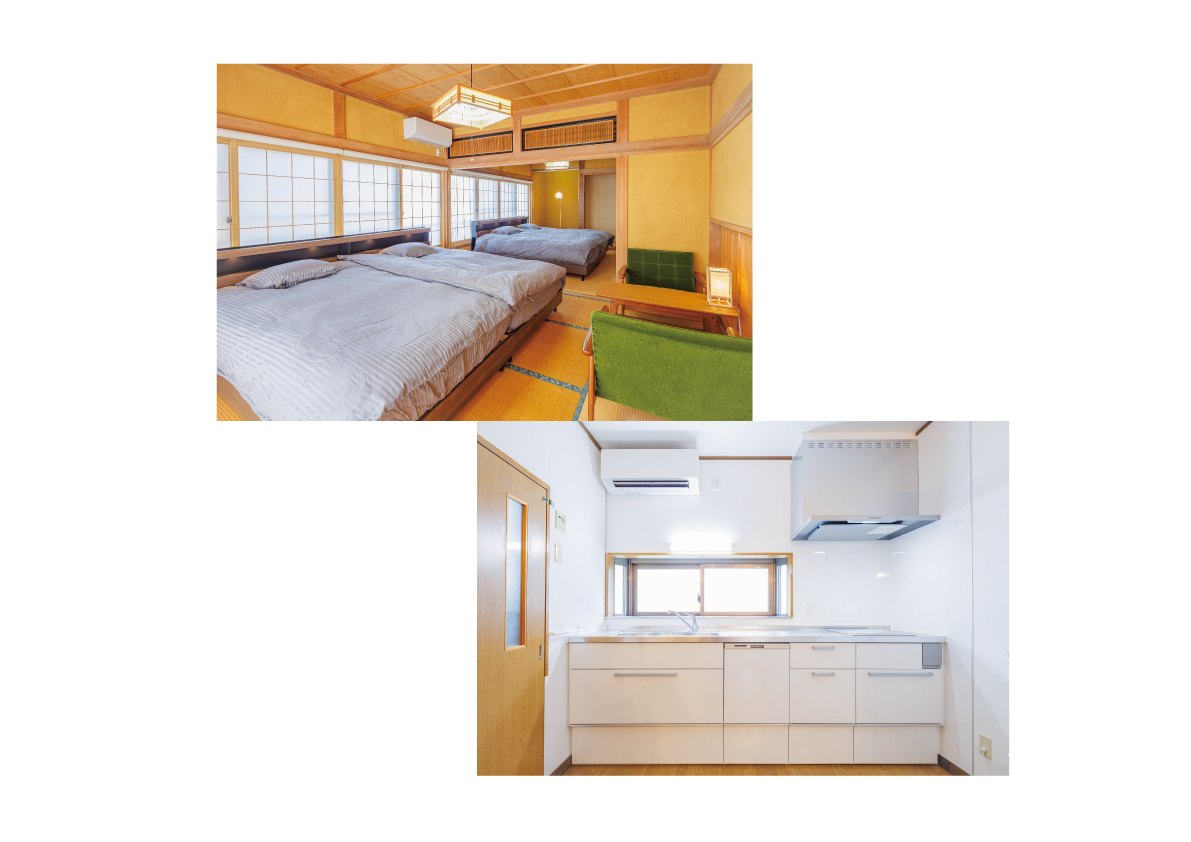 リノベーションで『一棟貸』旅館へ
